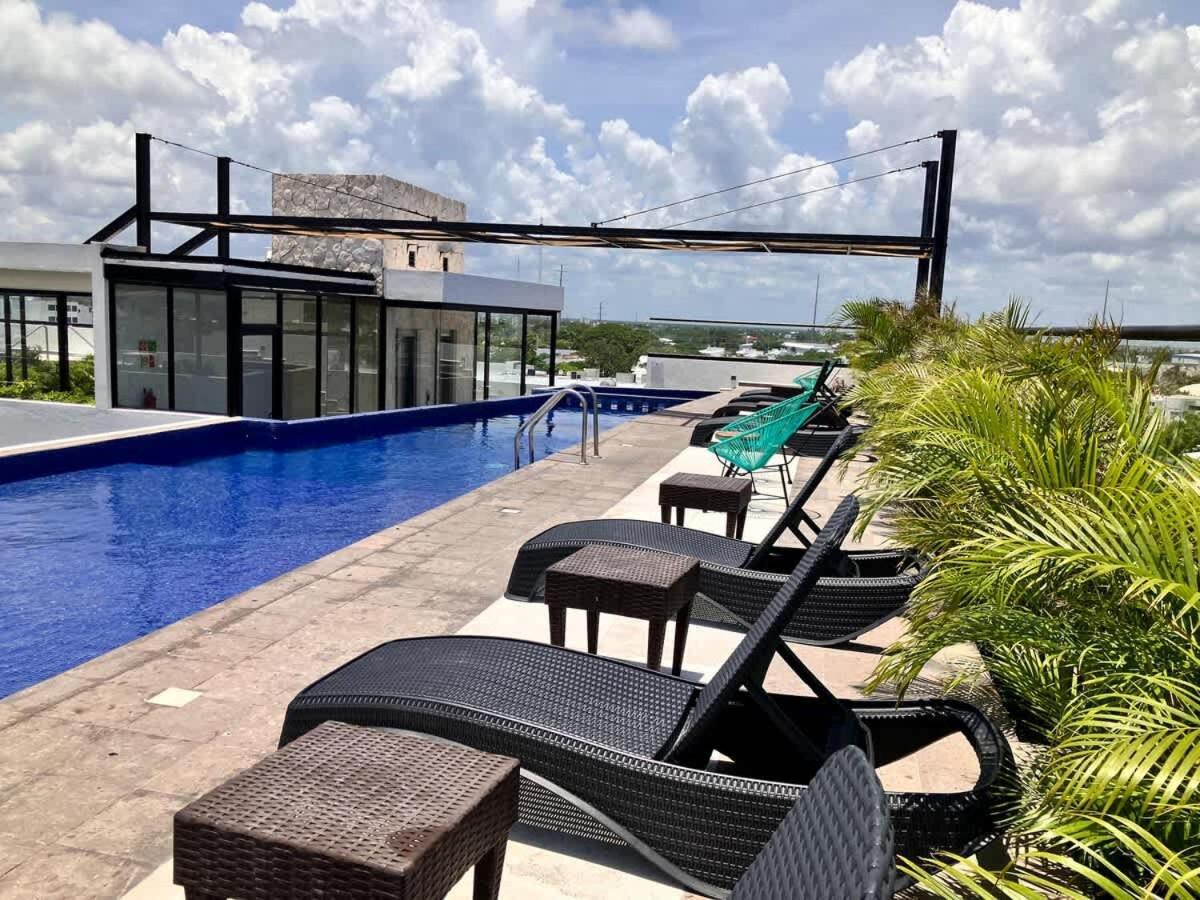 Master With Rooftop Pool And Gym Wifi Free Parking Near Apartamento *